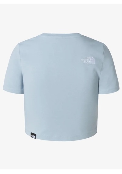 The North Face Nf0a55ao-fn4 W Essential Cropped Slim Kadın T-shirt Turkuaz