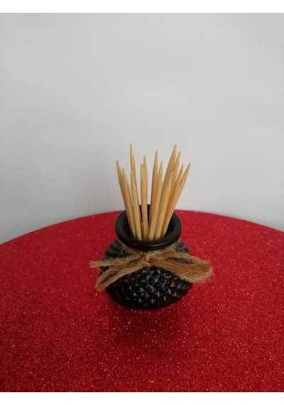 Bernami Mumluk Şamdanpinterest Dekoratif Mini Tombik Vazo Kürdanlık 2 Li Obje Biblo Diğer