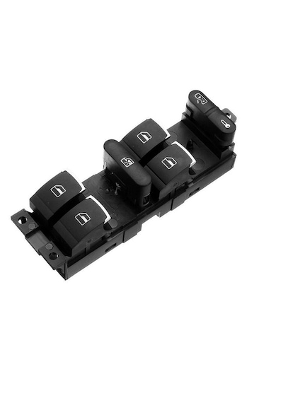 Seat Leon Mk1 1999-2006 Uyumlu Sol Ön Dörtlü Cam Açma Düğmesi Krom Detaylı 3bd959857