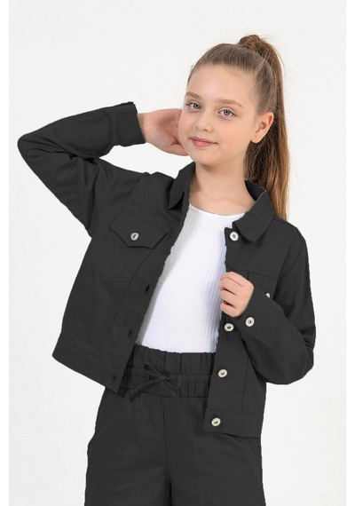 Dmb Kids Kız Ceket 24ydmb0051 Siyah