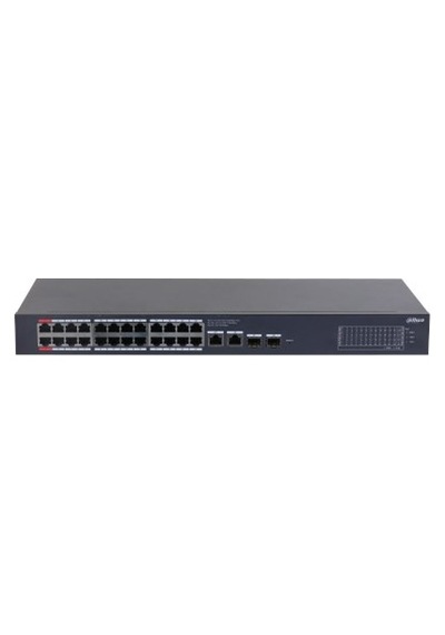 Dahua 24port Gigabit Poe 240w Cs4228-24gt-240