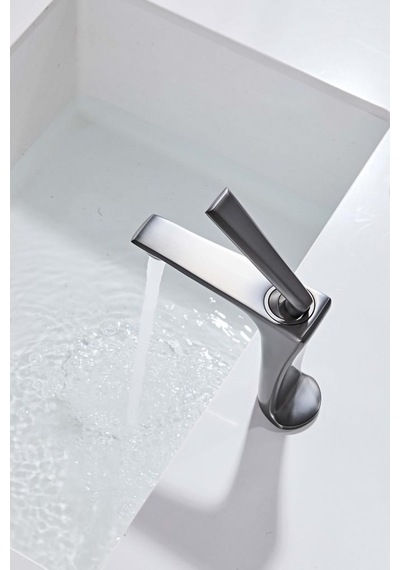 Sano Uzun Lavabo Bataryası Mat Füme