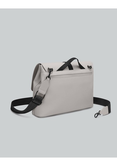 Gaston Luga Splash Crossbody Large 14" Çanta - Gri