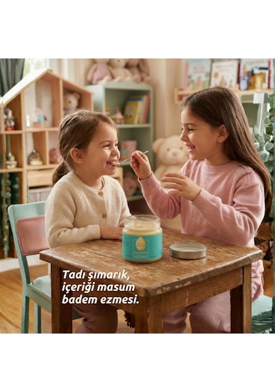 Badem Ezmesi Beyaz Çikolatalı & Vanilyalı 220 gr