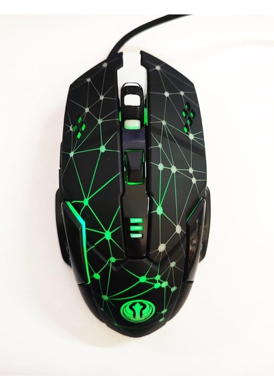 Gmx7 Rgb Gaming Mouse, 7 Tuşlu, Kablolu Usb, Gökkuşağı Led Aydınlatmalı, Optik Oyuncu Mouse, Stalker Warrior Siya Diğer