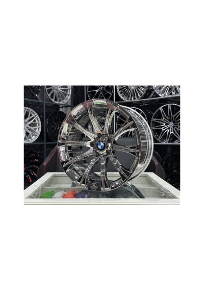 19 İnç 5x120 Bmw E60 M5 Uyumlu Krom 9.0-10.0 Ofset Jant Takımı 4adet