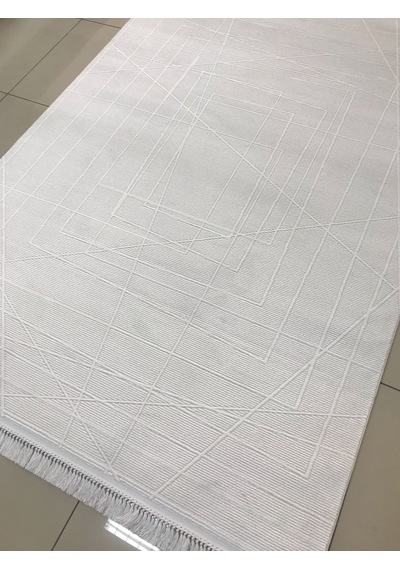 Padişah Halı Safir 73927 060 Serisi Akrilik Salon Oturma Yatak Odası Halısı Krem