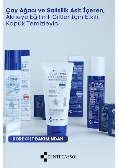 Centecassol Çay Ağacı Yaprağı Özü ve Salisilik Asit İçerikli Yüz Temizleme Jeli 120 ML