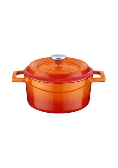 Lava Döküm Yuvarlak Tencere Trendy 20 CM