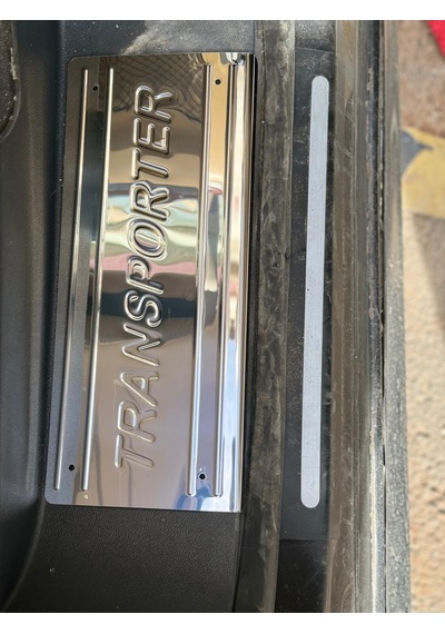 Vw T5 Transporter Krom İç Kapı Eşiği 3 Prç 2003-2015 Paslanmaz Ç.