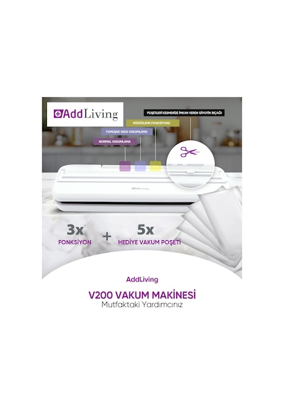 Addliving Vakum Makinesi V200