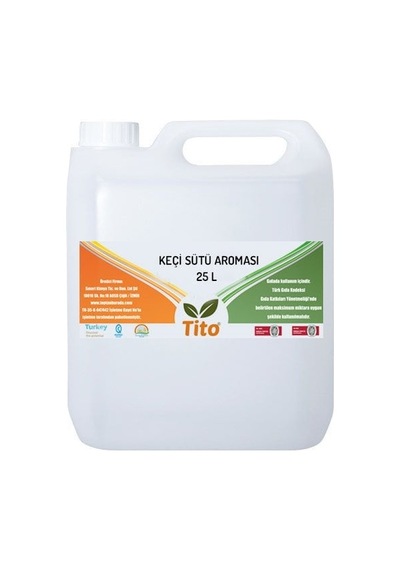 Keçi Sütü Aroması 25 Litre