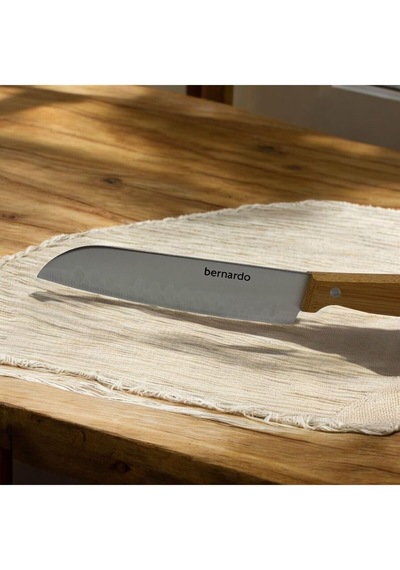 Peramari Bernardo Naturel Bamboo Line Santoku Bıçak 18 Cm Çok Renkli