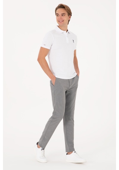 U.s. Polo Assn. Erkek Gri Pantolon Kanvas-chino 50311987-vr024 Grı