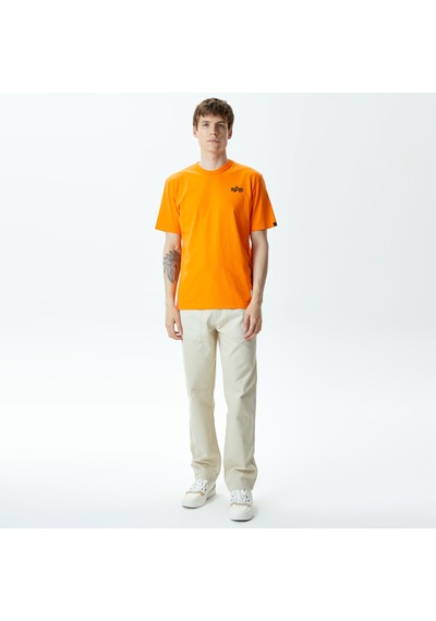 Alpha Industrıes Alpha Industries Alpha Stencil Unisex Turuncu T-shirt