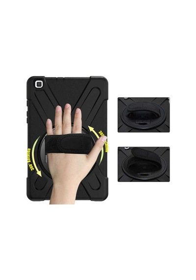 Galaxy Uyumlu Tab S6 Lite P610 Kılıf  Defender Zırhlı Tam koruma Silikon
