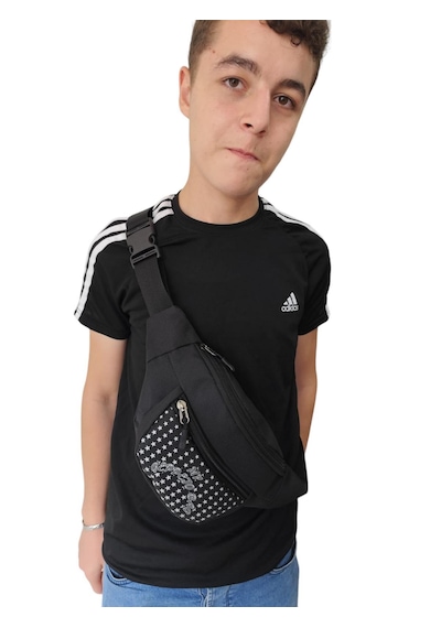 Mygeppetobag Unisex Siyah Renkli Omuz Ve Bel Çantası Siyah