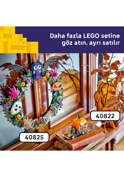 LEGO® Bal Kabağı Kamyoneti 40822 – 8 Yaş ve Üzeri Çocuklar için Cadılar Bayramı Temalı El Sanatları Oyuncak Yapım Seti (194 Parça)