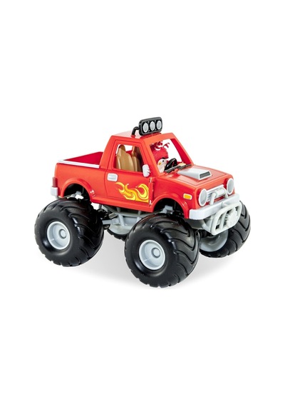 Oddbods Action Vehicle Fuse & Monster Truck Taşıt Seti Çok Renkli