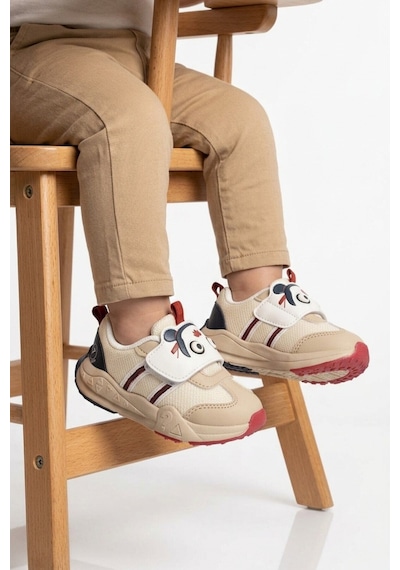 Cool Kum Cırtlı Desenli Anatomik Bebek İlk Adım Spor Ayakkabı Sneaker Orion İa