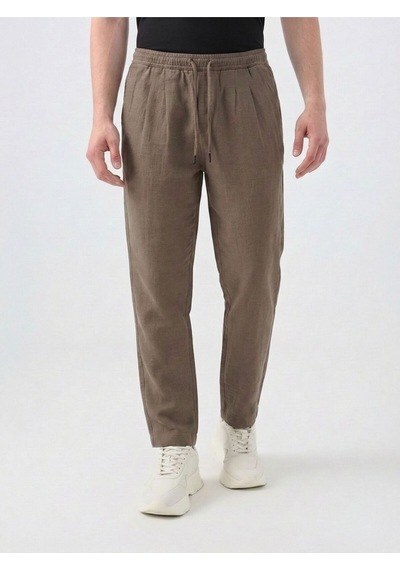 Regular Fit Erkek Pantolon Kahverengi