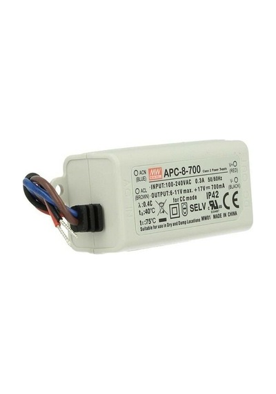 Apc-08-700 Apc8700 6 11vdc 700ma Ip44 Meanwell