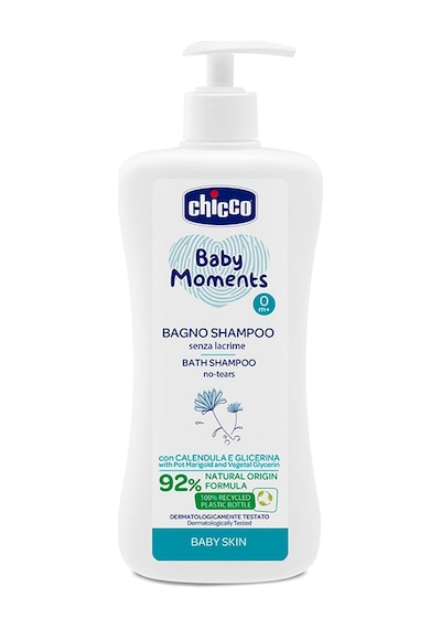 Chicco Baby Moments Göz Yakmayan Bebek Saç ve Vücut Şampuanı 500 ML