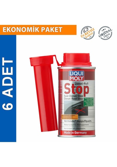 Liqui Moly Dizel Duman Önleyici Yakıt Katkısı 150 ML 6 Adet 51
