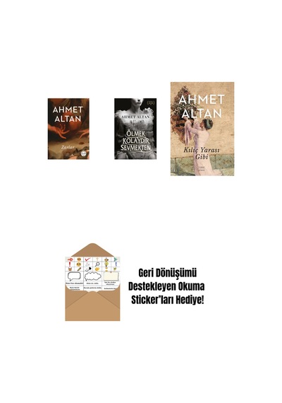 Zarlar + Ölmek Kolaydır Sevmekten + Kılıç Yarası Gibi + Okuma Sticker'ları