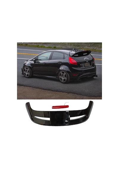 Autogp Ford Fiesta St Bagaj Üstü Spoiler Pianoblack Boyalı 2009 / 2017 Bg75601-bl