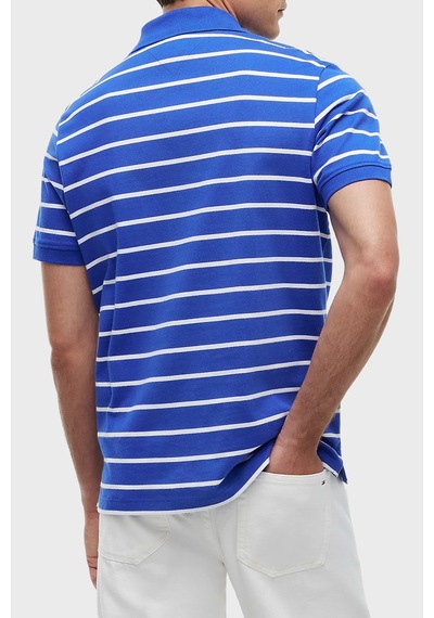 Tommy Jeans Çizgili Pamuklu Regular Fit Düğmeli Polo Yaka T Shirt Erkek Polo Yaka T Shirt Dm0dm22708 C8o Mavi Tommy Jeans Çizgili Pamuklu Regular Fit Düğmeli Polo Yaka T Shirt Erkek Polo Yaka T Shirt Dm0dm22708 C8o Mavi