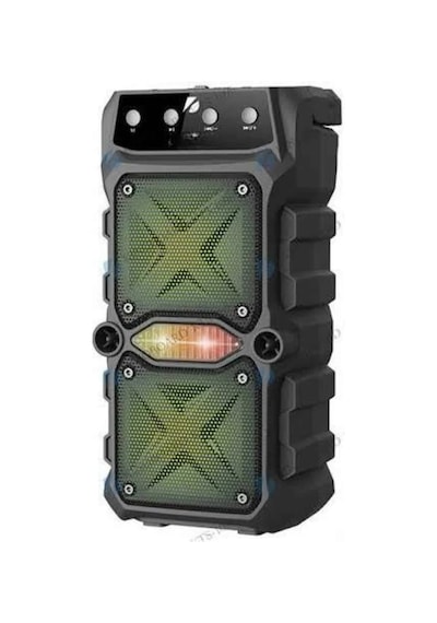 Hubrendy Tekno Bluetooth Hoparlör Çift Mikrofonlu Güçlü Ses Kaliteli Kesintisiz Kablosuz