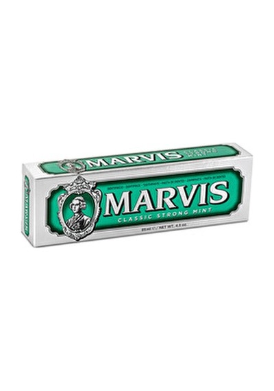 Marvis Classic Strong Mint Diş Macunu Ferahlatıcı Etki 85 Ml 3 Adet Nane Aromalı