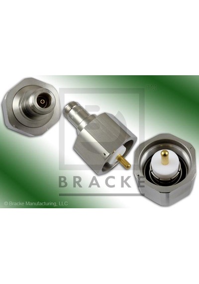 Bracke Bm50198 Lc Male - N Female Coaxial Adapter