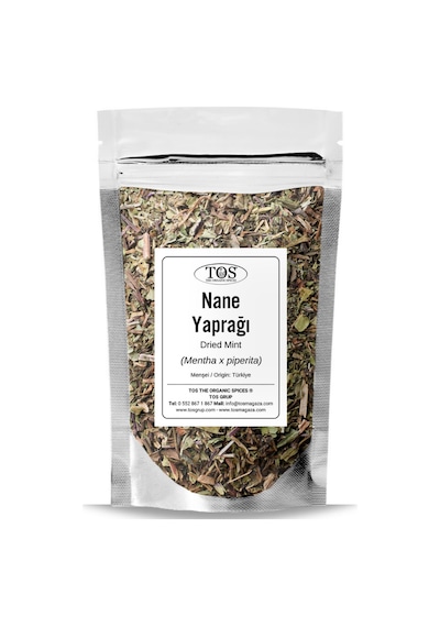 Tos The Organic Spices Nane Yaprağı 500 G Mentha X Piperita