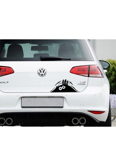 Bagajdan Gizli Bakan Adam Oto Sticker, Araba Stickerı