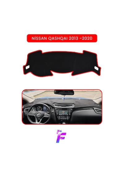 Nissan Qashqaı J11 2013 -2020 Torpido Örtüsü Güneşten, Isıdan, Çatlamadan Korur Td93