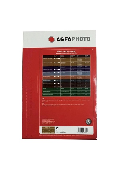 Özel Üretim Agfaphoto Fotoğraf Kağıdı 270gr 100'lü A4 Inkjet Parlak Kağıt Kâğıt Türü Resim Çıktısı