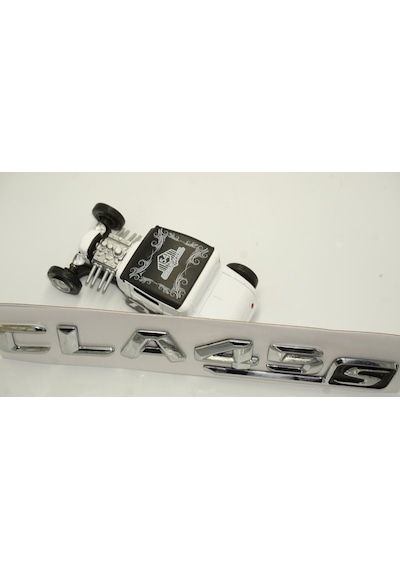 Benz CLA 45S Bagaj Krom Metal 3M 3D Yazı Logo