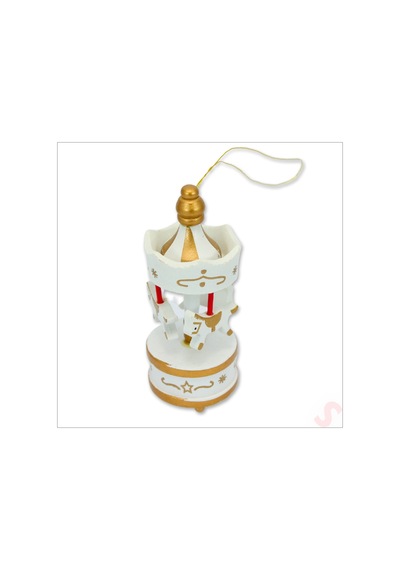 Kutulu Mini Atlı Karınca, 8,5cm X 3,5cm - Beyaz