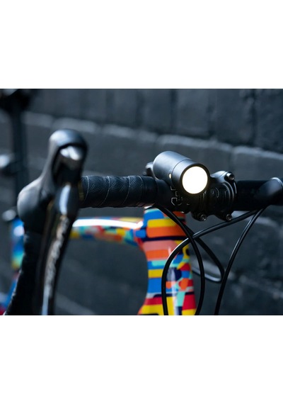 Knog Plus 250 Lm Ip66 Usb Şarjlı Bisiklet Ön Far Siyah