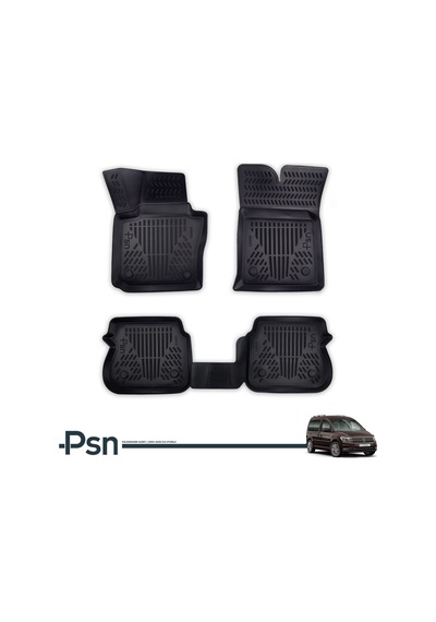 Volkswagen Caddy 2003-2020 Ile Uyumlu - Araca Özel Paspas
