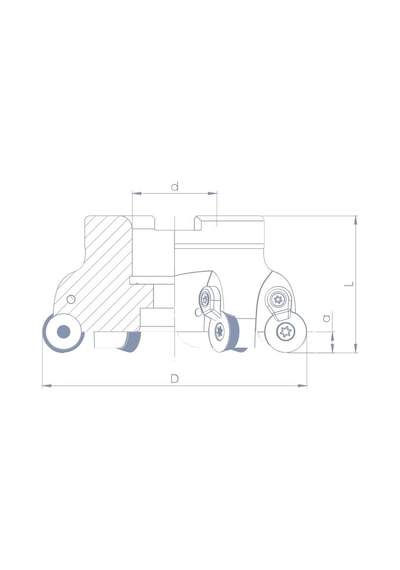 Fett Vrf - Rd12t03 - D040 - D16 - Z04 Vorgen Freze Takımı