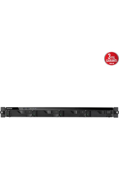Asustor AS6504RS Intel C3538 4 Disk Yuvası 80 TB NAS Depolama Ünitesi
