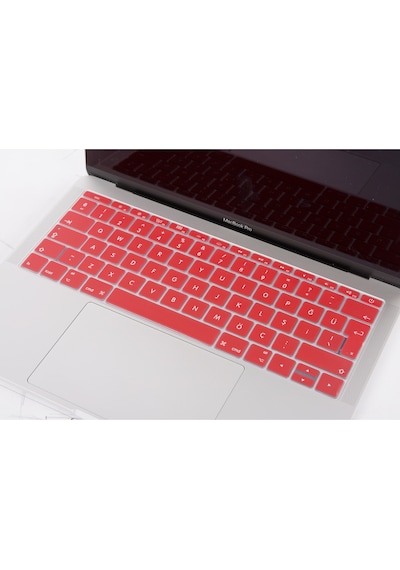 Apple Uyumlu MacBook Pro Klavye Koruyucu 13Inc A1708 12Inc A1534 Türkçe Baskı Şeffaf