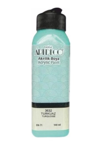 Artdeco Akrilik Boya 140 Ml. Turkuaz 070R-3632