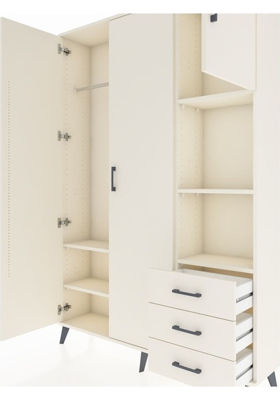 Arges Dolap 5 Raflı 3 Çekmeceli Tek Askılı 132x30x195 Aytaşı-aytaşı/aytaşı Aytası/aytası Arges Dolap 5 Raflı 3 Çekmeceli Tek Askılı 132x30x195 Aytaşı-aytaşı/aytaşı Aytası/aytası