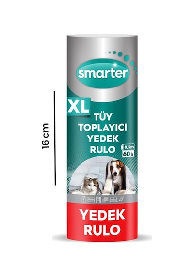Smarterr Xl Tüy Toplayıcı Yedek Rulo