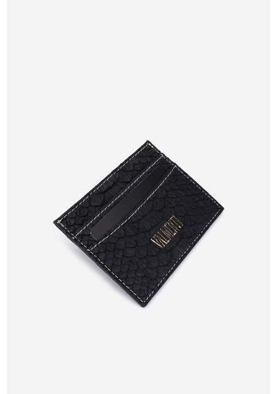 Valmenti Unisex Hakiki Deri Siyah Kartlık 1148 062 Krtlk Sk25-26 Sıyah Pıton Siyah