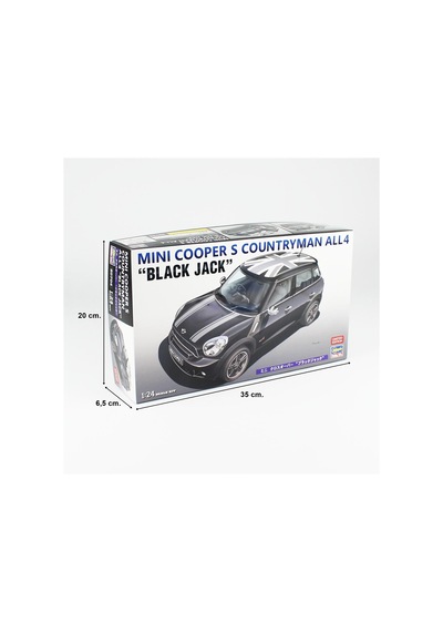 Hasegawa 20704 1/24 Ölçek, Mini Cooper S Countryman All4, Otomobil Plastik Model Kiti